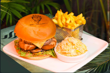 بووم بركر وجبة